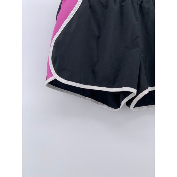 NEW BALANCE Women's Black-Pink Pull-On Active Running Shorts SZ M - Picture 7 of 10
